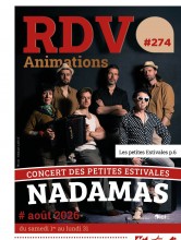 Rendez-vous Animations Août 2026
