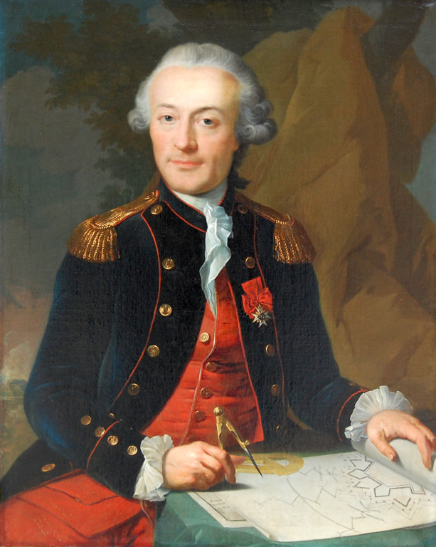 Jean Wyrsch, Jean-Claude Eleonor Le Michaud d'Arçon, 1782, Musée de Pontarlier