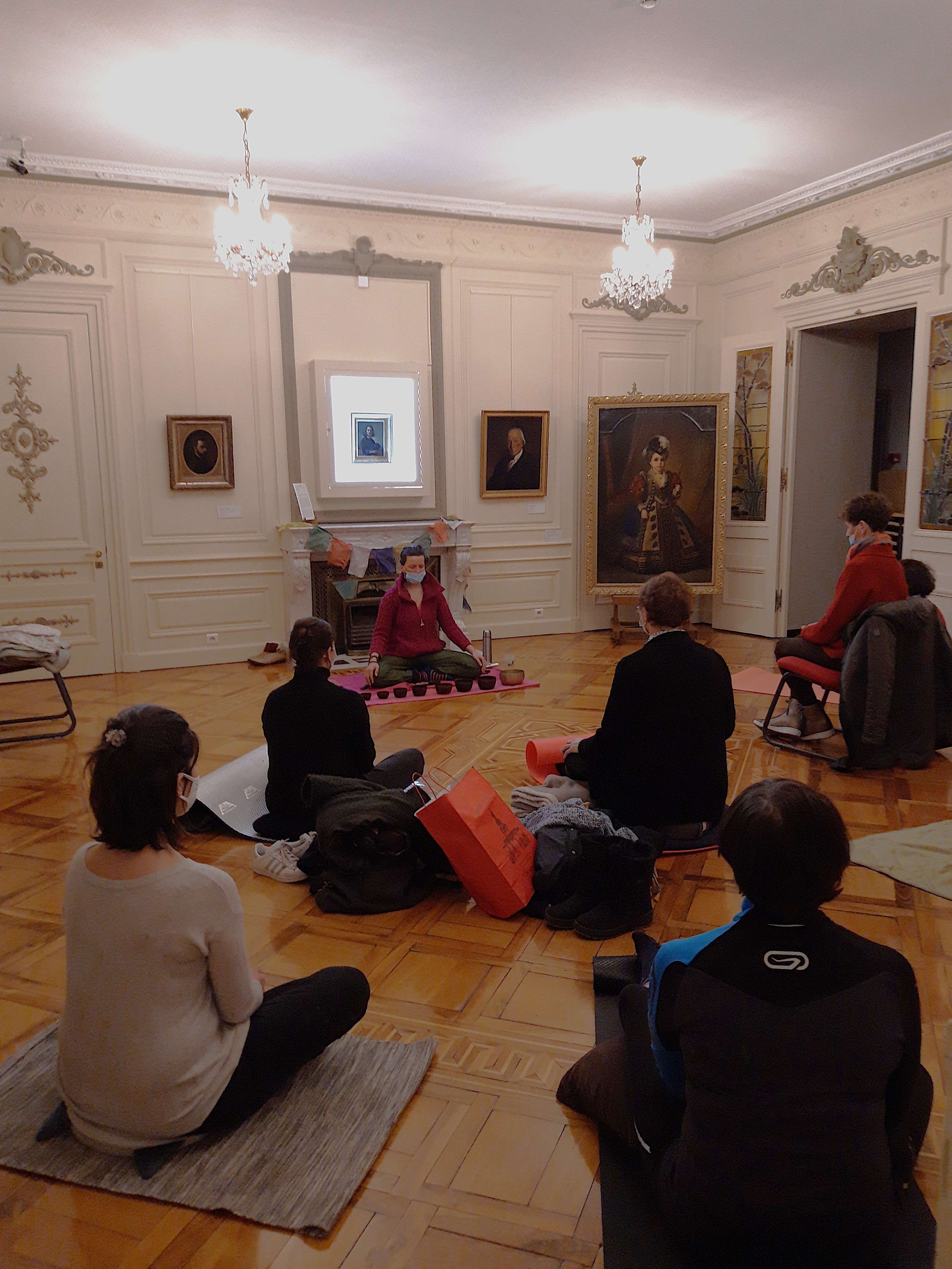 photographie d'un mercredi relaxation au Musée de Pontarlier