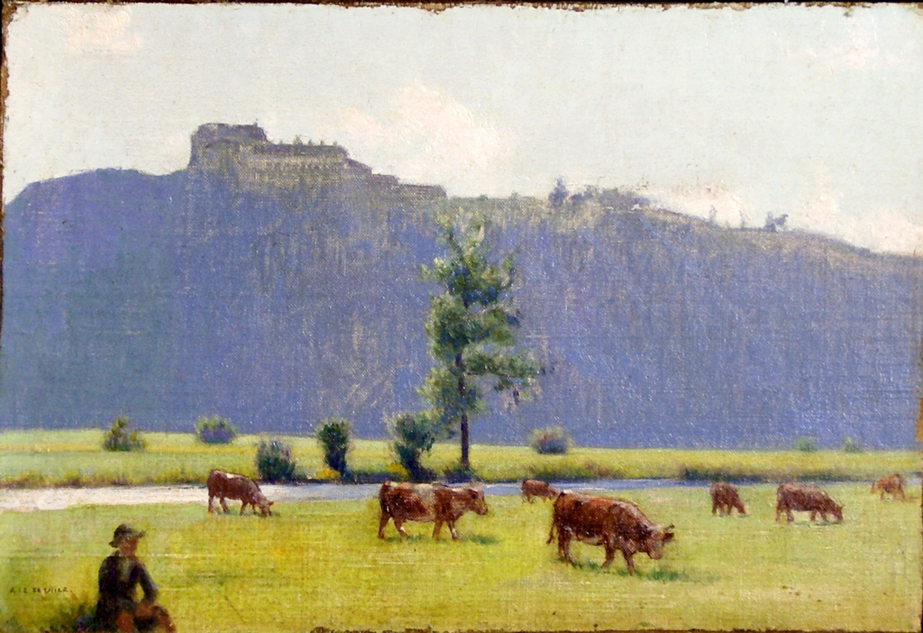 Robert Fernier, Le château de Joux, Musée de Pontarlier